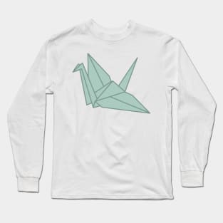 Paper Cranes Pink Long Sleeve T-Shirt